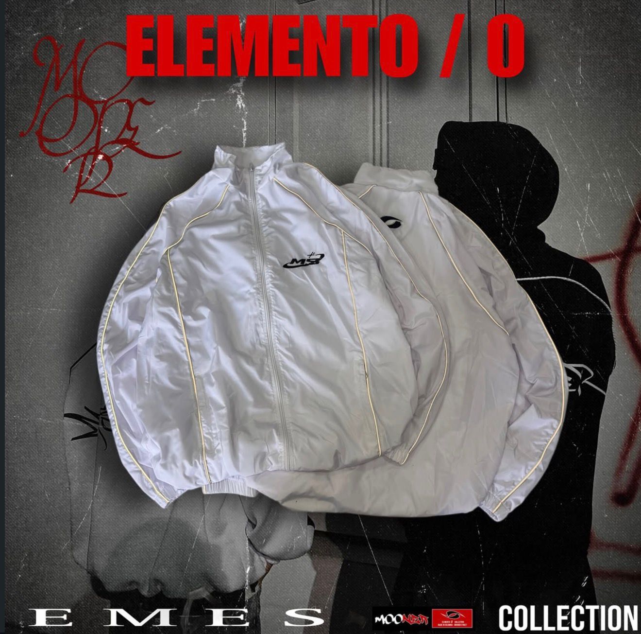 Track Jacket White - Image 1