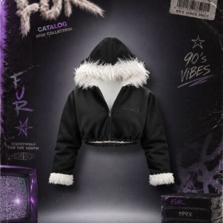 Fur Hoodie - Image 2
